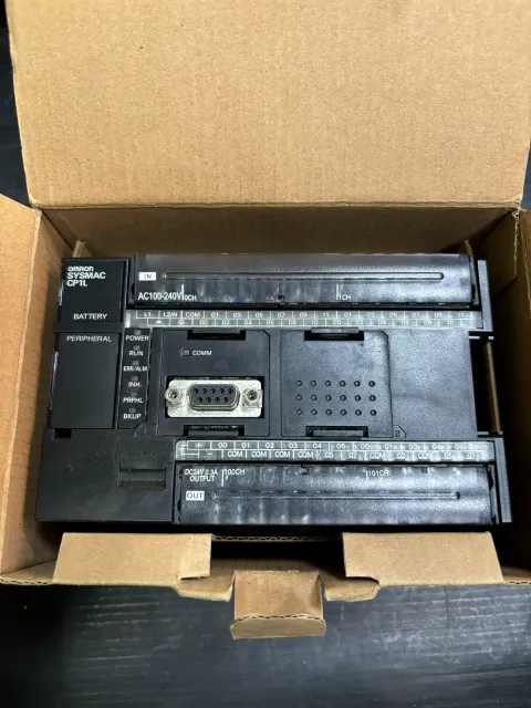 OMRON CP1L-M40DR-A PLC Module — product photo 9 of 10