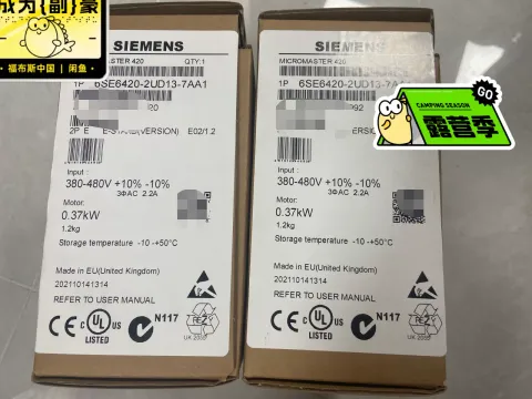 Siemens 6SE6420-2UD13-7AA1 Motor & Drive Component product photo 1