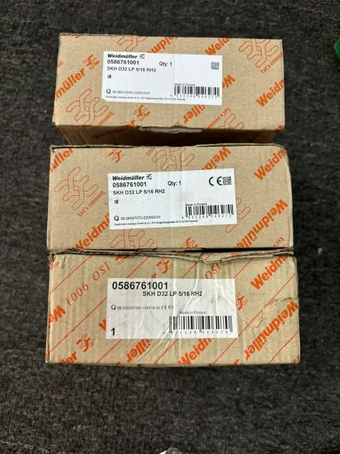 Weidmüller / 魏德米勒 0586761001 / SKH D32 LP 5/16 RH2 Industrial Automation Component product photo 1