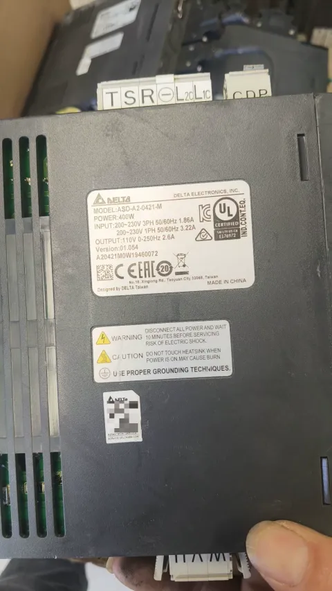 Delta ASD-A2-0421-M; ECMA-C10604RS Motor & Drive Component product photo 4