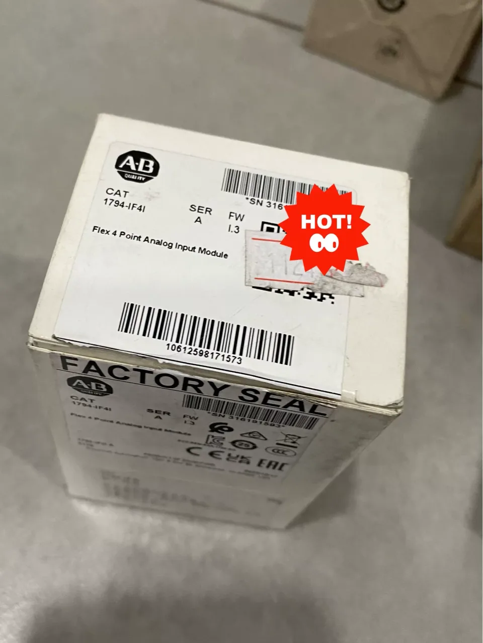 Unbranded Industrial 1794-IF4I PLC Module product photo 1