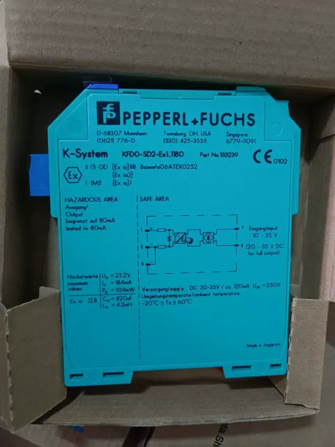Pepperl+Fuchs KFD0-SD2-Ex1.1180 Motor & Drive Component product photo 3