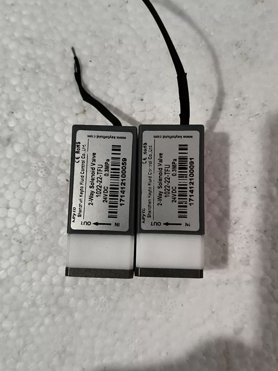 Keyto Fluid Control 1022-22-TFU Industrial Automation Component product photo 1