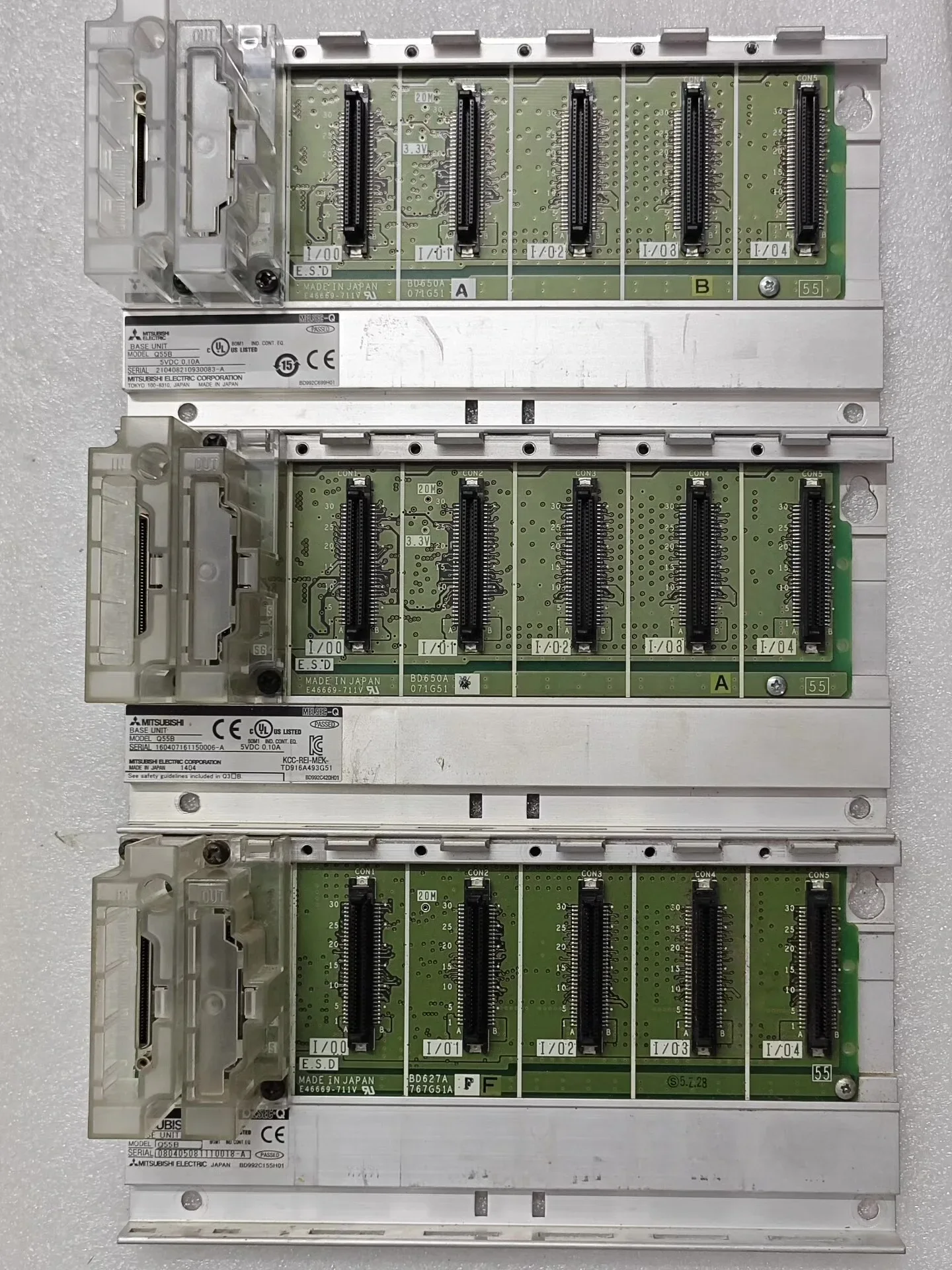 Mitsubishi Electric Q55B PLC Module — product photo 1 of 28