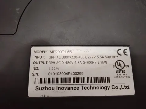 White Label MD200T1.5B Motor & Drive Component product photo 2