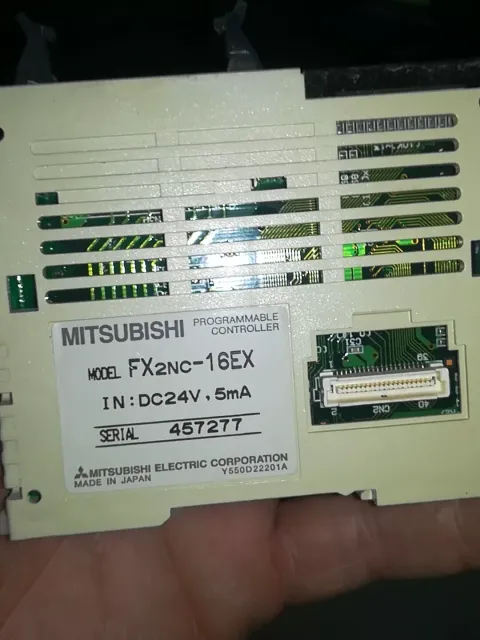 Mitsubishi Electric FX2NC-32MT-D/UL; FX2NC-CNV-IF; FX2NC-16EX PLC Module product photo 5