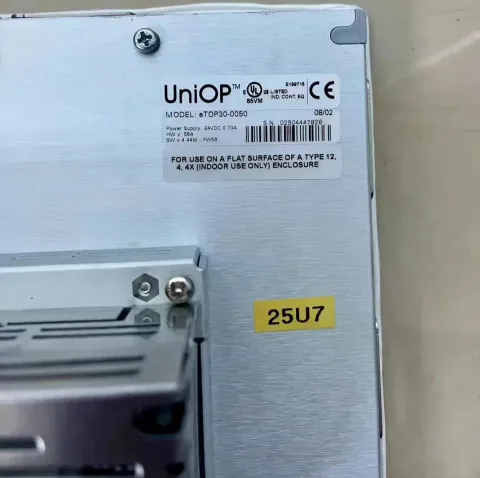 UniOP / EXOR eTOP30-0050 Industrial Automation Component product photo 4
