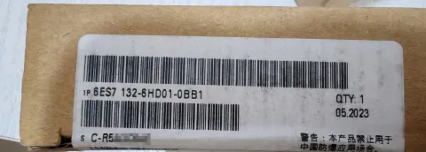 Siemens 6ES7132-6HD01-0BB1 Industrial Automation Component product photo 1
