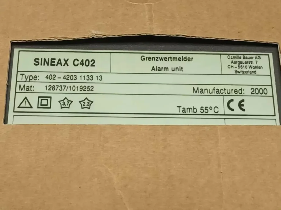 SINEAX / Camille Bauer 402-4203 1133 13 Industrial Automation Component product photo 1