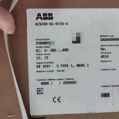 ABB ACS550-01-072A-4 Motor & Drive Component product photo 2