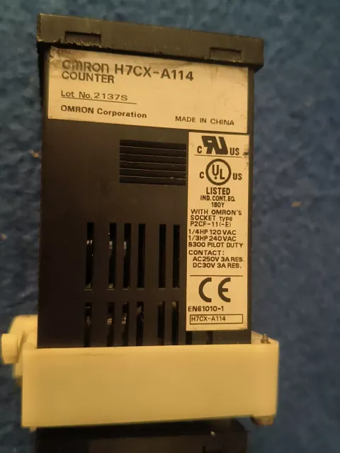 Omron H7CX-A114 Industrial Automation Component product photo 2